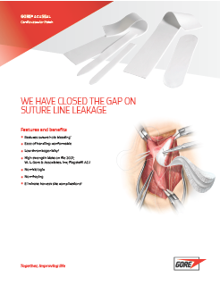 ACUSEAL Cardiovascular Patch Features & Benefits Flyer