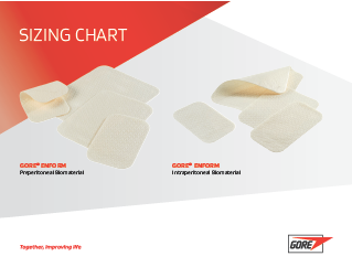 ENFORM Sizing Chart